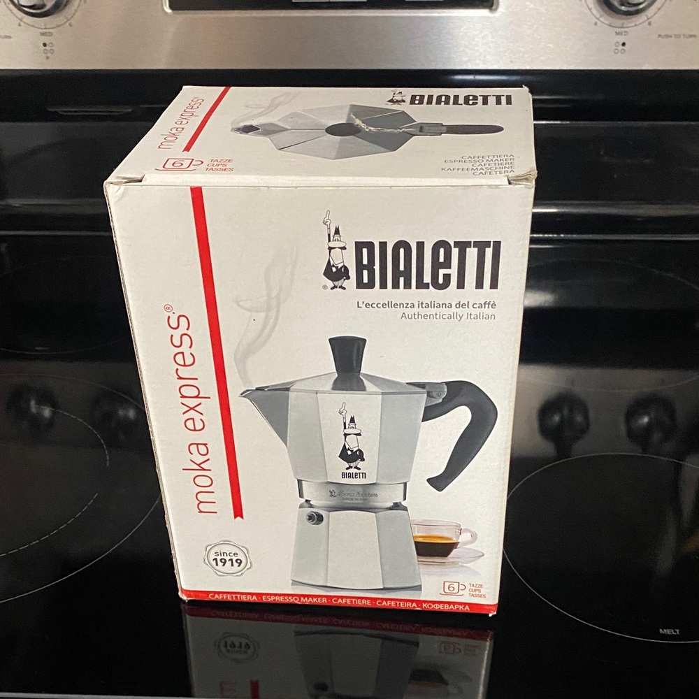 Bialetti Moka Express Stovetop Coffee Maker